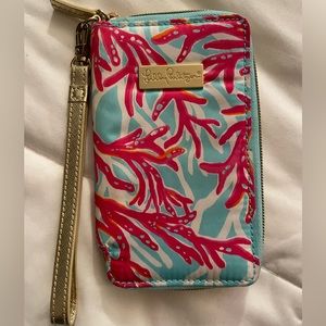 Lilly Pulitzer Under Water Escape Wristlet